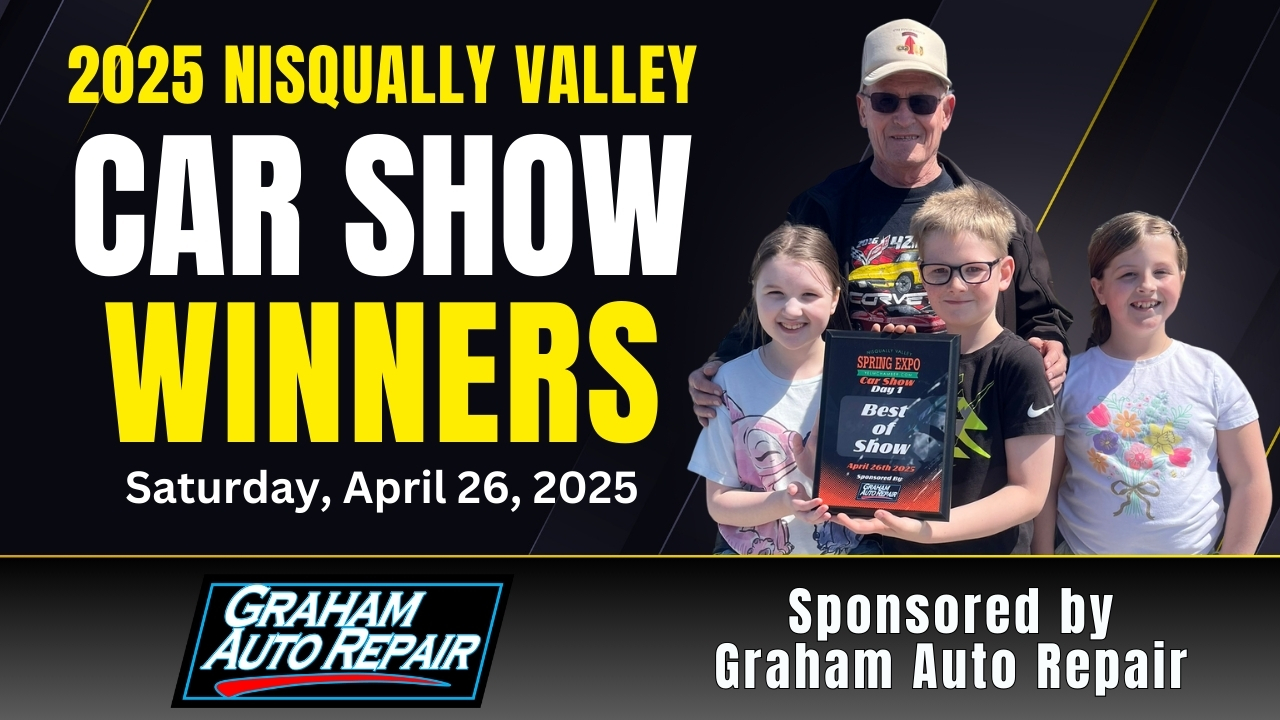 Graham Auto Repair is the 2025 Nisqually Valley Spring Expo Car Show Sponsor and Judge on Saturday, April 26, 2025